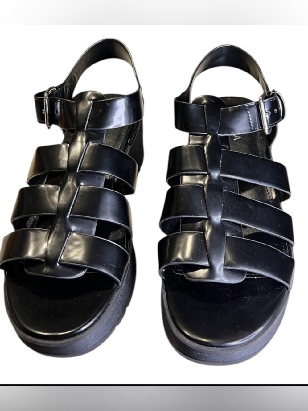 Arizona Jean Company Platform Sandals NWT